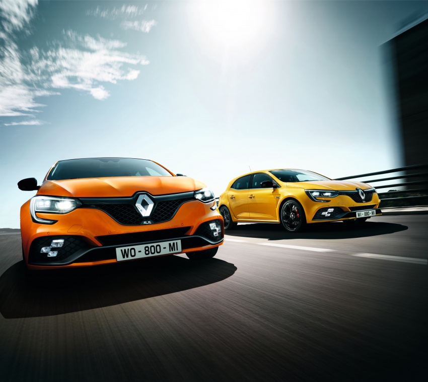 New Renault Megane RS debuts – 279 PS, four-wheel steering, choice of six-speed manual or dual-clutch 709429