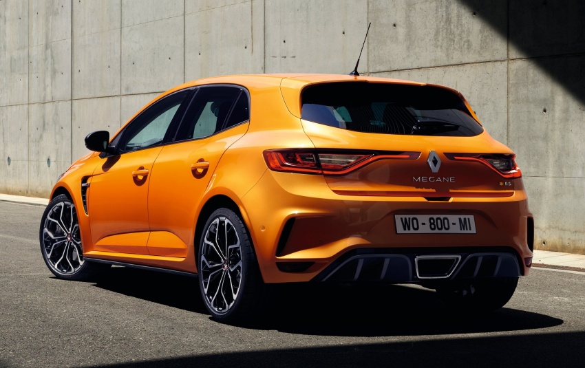 New Renault Megane RS debuts – 279 PS, four-wheel steering, choice of six-speed manual or dual-clutch 709446