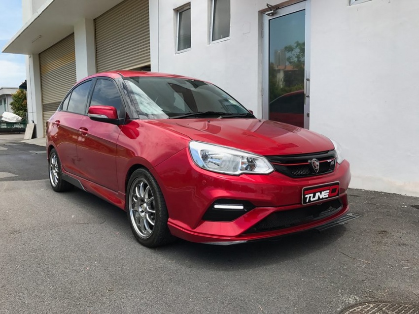 TuneD umum pakej kit badan baharu untuk Proton Saga yang diperkemas, tampil rupa lebih garang 710383