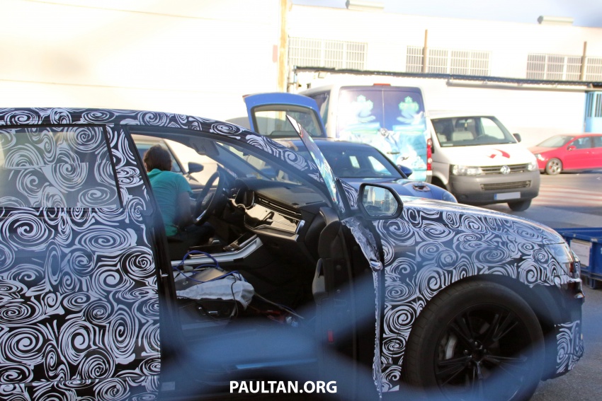 SPIED: Audi Q8 with more appropriate interior spotted 713571