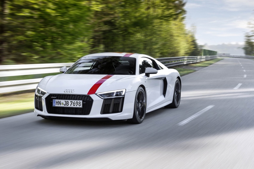 Audi R8 V10 RWS – model edisi khas pacuan roda belakang tanpa sistem Quattro, dibina hanya 999 unit 708742