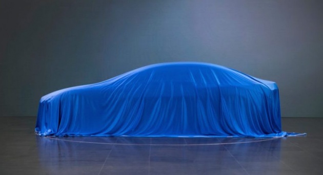 BMW teases sleek electric sedan concept for Frankfurt