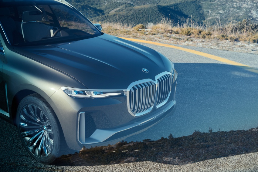BMW Concept X7 iPerformance – SUV yang terletak atas daripada X5, versi produksi keluar pada 2018 708030