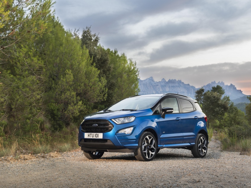 Ford EcoSport facelift – Eropah dapat varian ST-Line, enjin diesel 1.5L EcoBlue baharu dan pacuan AWD Image #706038