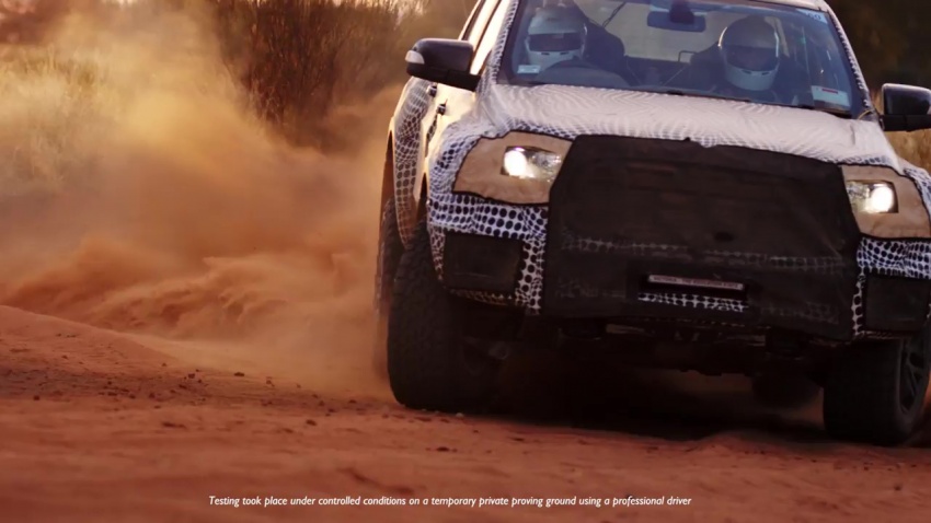 VIDEO: Ford Ranger Raptor teased, debuts in 2018 706977