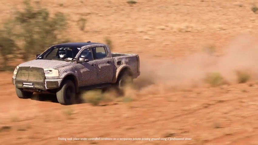 VIDEO: Ford Ranger Raptor teased, debuts in 2018 706986