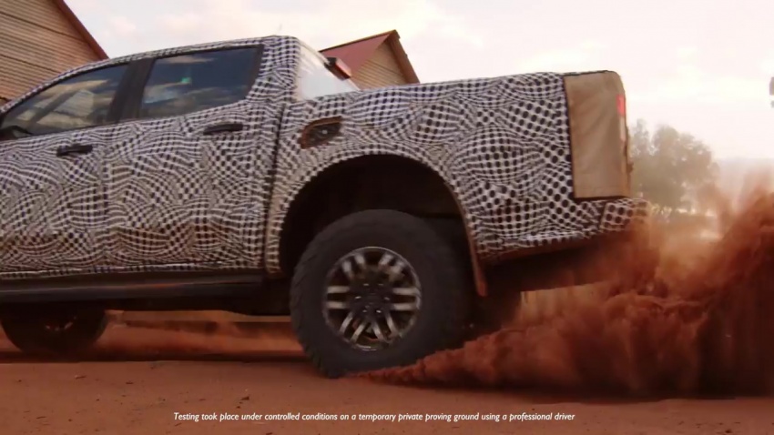 VIDEO: Ford Ranger Raptor teased, debuts in 2018 706978