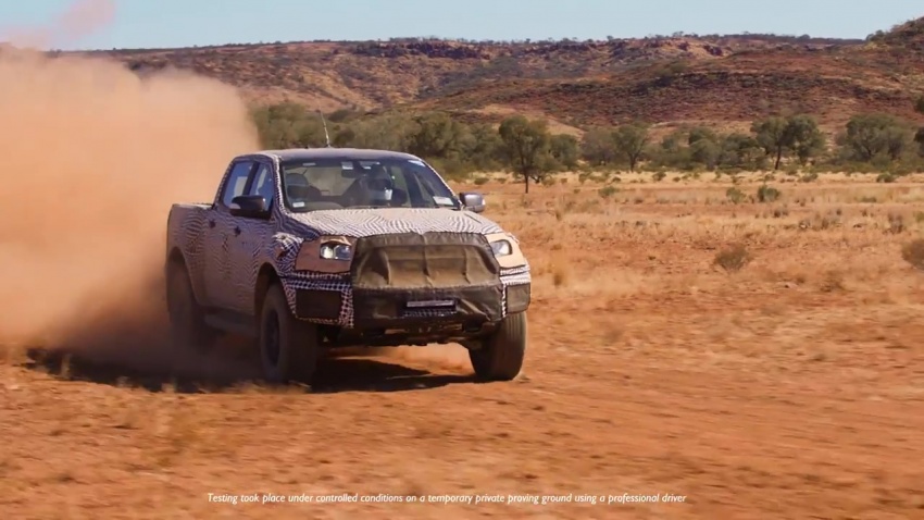 VIDEO: Ford Ranger Raptor teased, debuts in 2018 706979