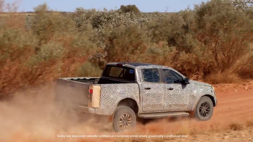 VIDEO: Ford Ranger Raptor teased, debuts in 2018 706983