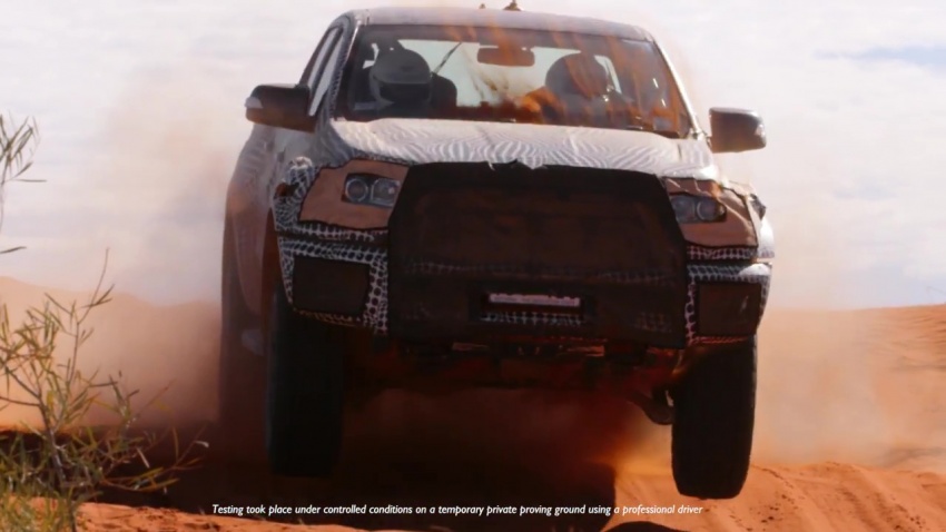 VIDEO: Ford Ranger Raptor teased, debuts in 2018 706985
