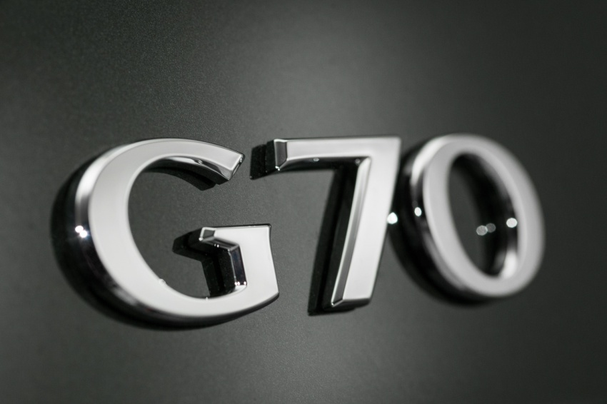 Genesis G70 bakal beri saingan terus kepada 3 Series 712769