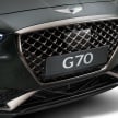 Genesis G70 2019 terima paparan 3D pertama di dunia
