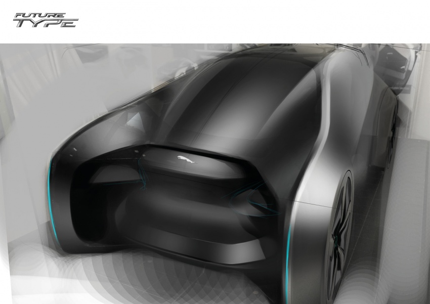 Jaguar Future-Type – kereta autonomous boleh kongsi 707369