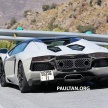 SPIED: Lamborghini Aventador Performante spotted