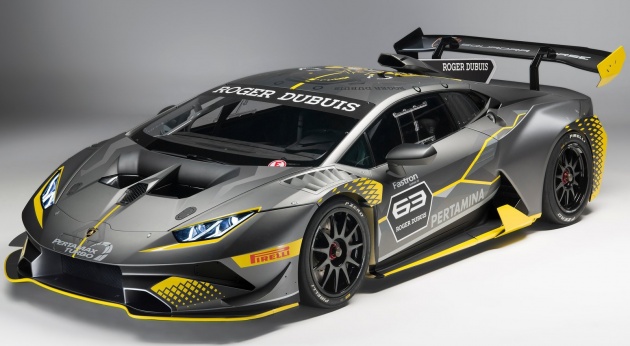 2018 Lamborghini Huracan Super Trofeo Evo revealed