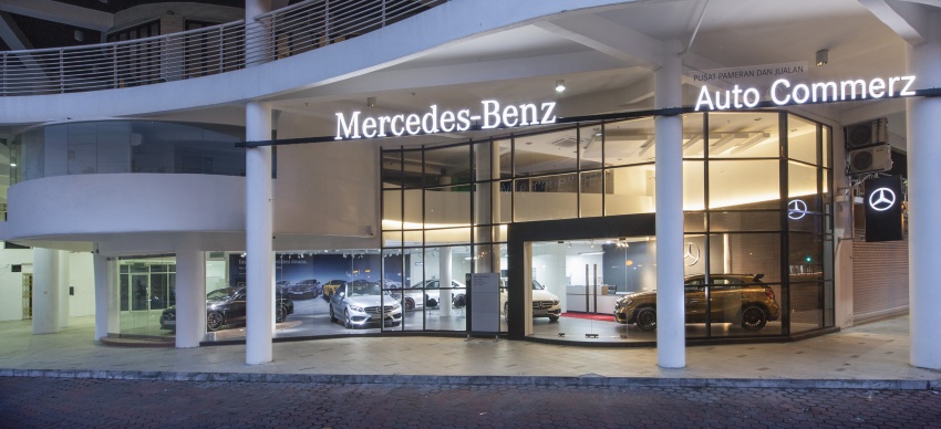 Mercedes-Benz M’sia lantik Auto Commerz sebagai pengedar baharu – bilik pameran sementara di KL 707241