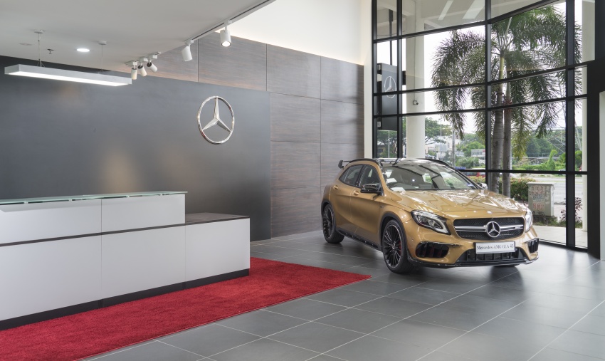 Mercedes-Benz M’sia lantik Auto Commerz sebagai pengedar baharu – bilik pameran sementara di KL 707239