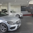Mercedes-Benz M’sia lantik Auto Commerz sebagai pengedar baharu – bilik pameran sementara di KL