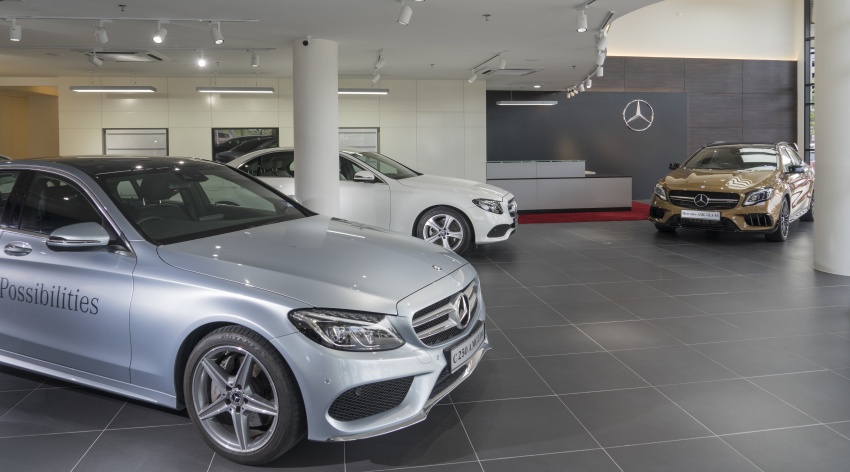 Mercedes-Benz M’sia lantik Auto Commerz sebagai pengedar baharu – bilik pameran sementara di KL 707238