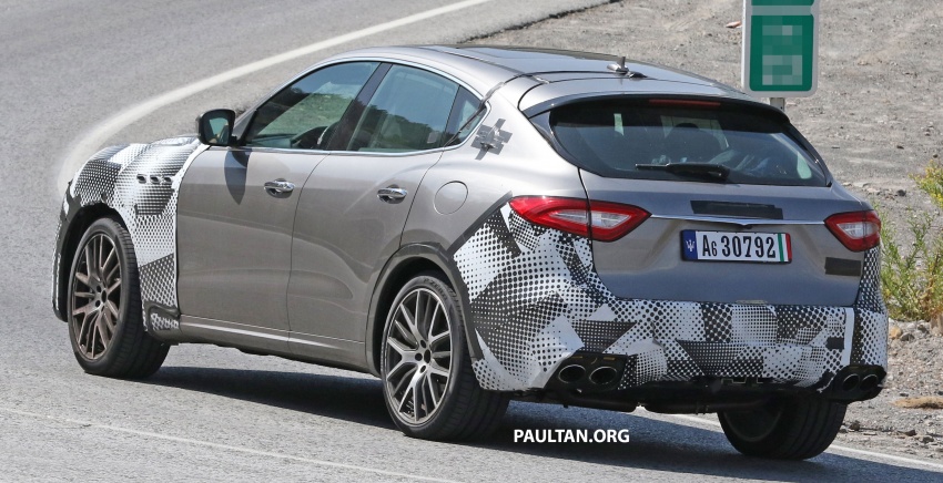 SPYSHOTS: Maserati Levante V8 GTS spotted testing 712453