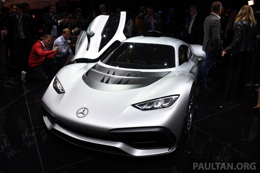 Mercedes-AMG Project One hypercar finally unveiled – sub-6 seconds 0-200 km/h, top speed over 350 km/h 708561