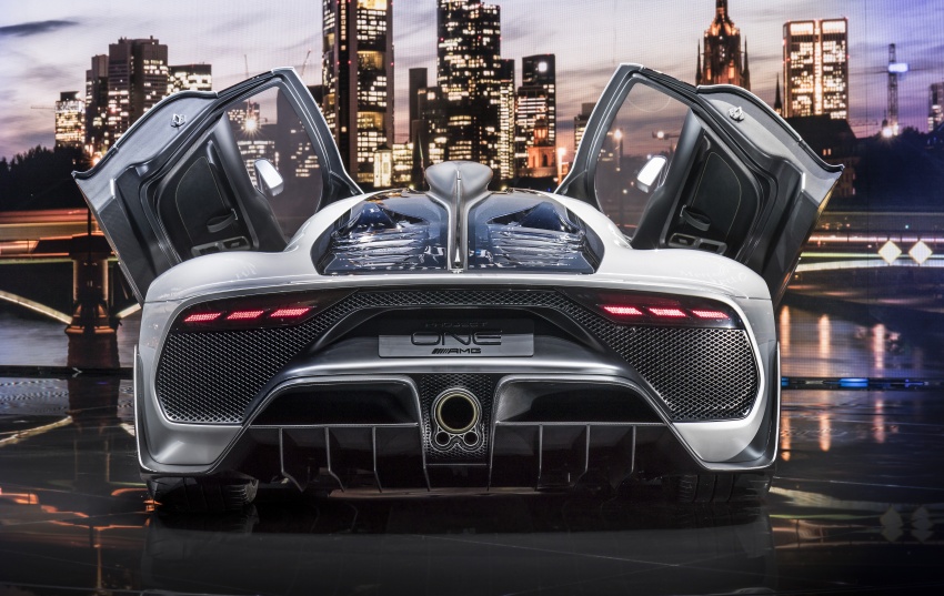 Mercedes-AMG Project One hypercar finally unveiled – sub-6 seconds 0-200 km/h, top speed over 350 km/h 708827