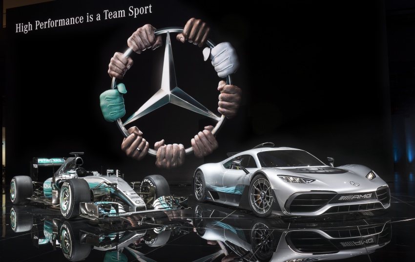 Hypercar Mercedes-AMG Project One didedahkan – enjin F1 sebenar, kuasa keseluruhan lebih 1,000 hp 709063