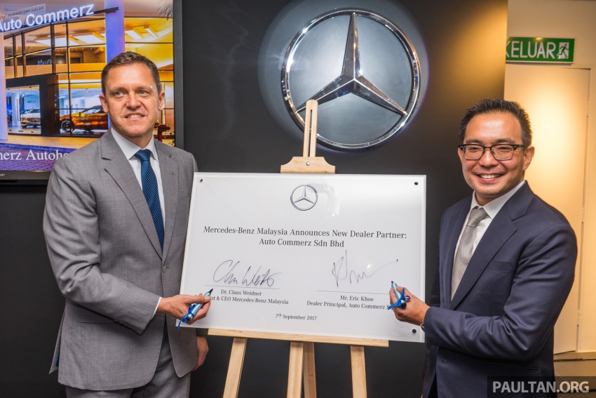 Mercedes-Benz Malaysia appoints Auto Commerz as new dealer – temporary showroom opens in KL 707023