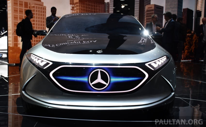 Mercedes-Benz Concept EQ A revealed in Frankfurt 709723