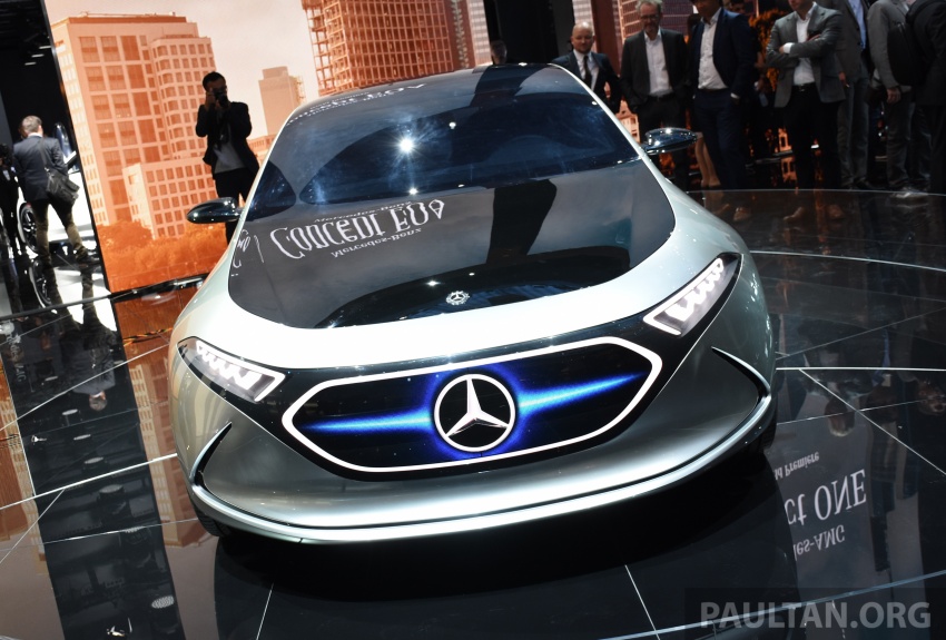 Mercedes-Benz Concept EQ A revealed in Frankfurt 709724