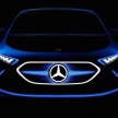 Mercedes-Benz EQ A – lakaran tunjuk bentuk seksi
