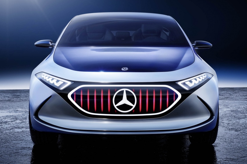 Mercedes-Benz Concept EQ A revealed in Frankfurt 709490