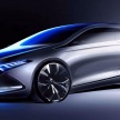 Mercedes-Benz EQ A sketch shows a sexy EV hatch