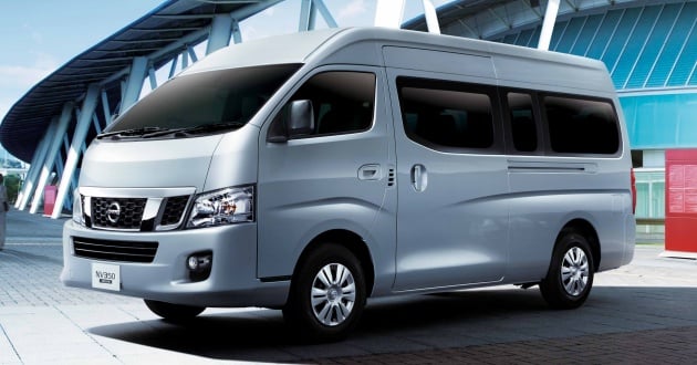 Nissan NV350 Urvan updated with new safety features