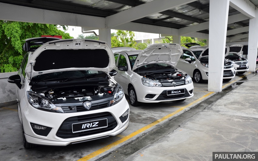 Proton hands over a brand-new Persona, engine and transmission to PDRM for research, training purposes 713092