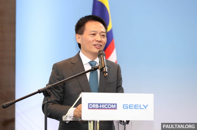 DRB Hicom-Zhejiang Geely umum pengurusan baharu Proton- Dr. Li Chunrong dilantik sebagai CEO