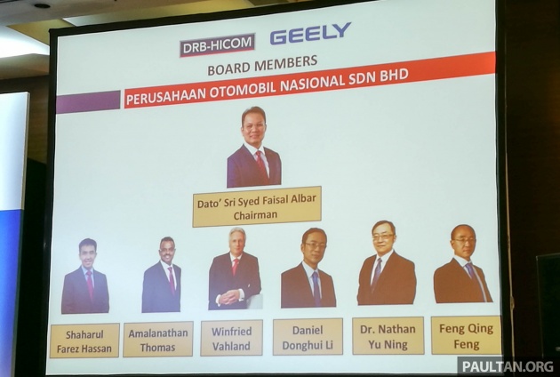 DRB Hicom-Zhejiang Geely umum pengurusan baharu Proton- Dr. Li Chunrong dilantik sebagai CEO