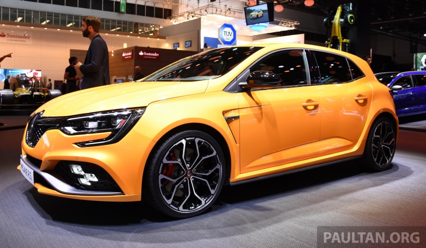 New Renault Megane RS debuts – 279 PS, four-wheel steering, choice of six-speed manual or dual-clutch 710817