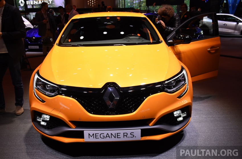 New Renault Megane RS debuts – 279 PS, four-wheel steering, choice of six-speed manual or dual-clutch 710820