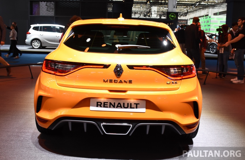 Renault Megane RS generasi baharu diperkenalkan – 280 hp/390 Nm, transmisi 6-kelajuan manual atau EDC 709842