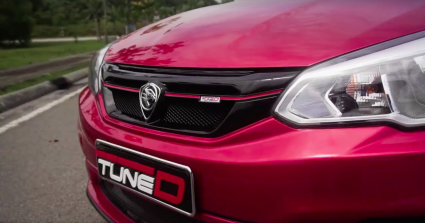 TuneD shows revised Proton Saga bodykit – RM5,490 710480
