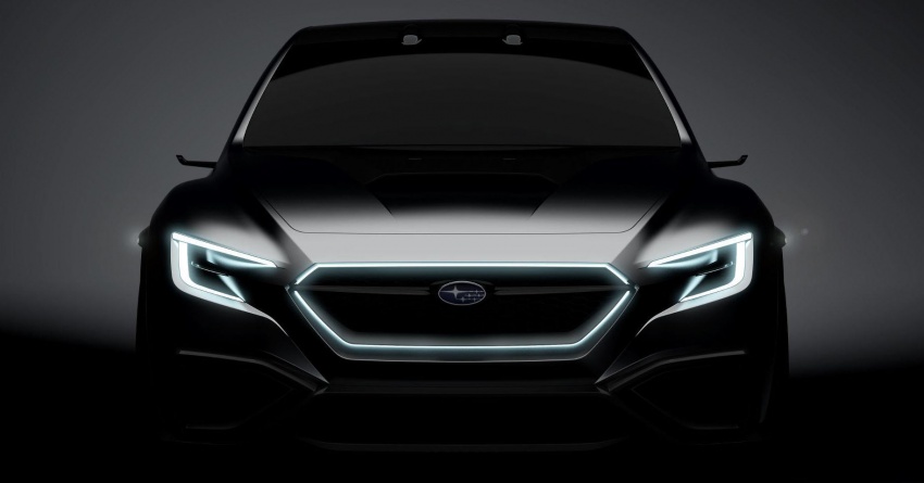 Subaru Viziv Performance Concept teased ahead of Tokyo Motor Show debut – preview of new WRX? 714551