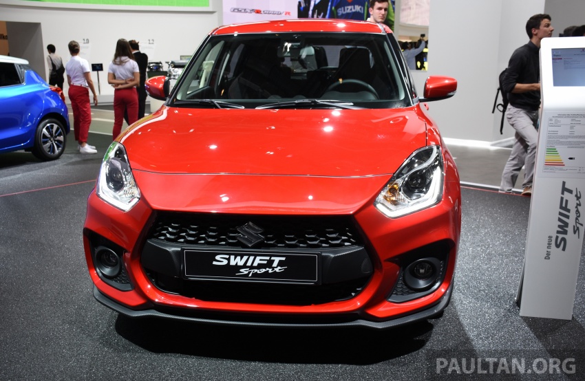 Suzuki Swift Sport buat kemunculan sulung di Frankfurt – 1.4L turbo, 6-kelajuan manual, 970 kg 710134