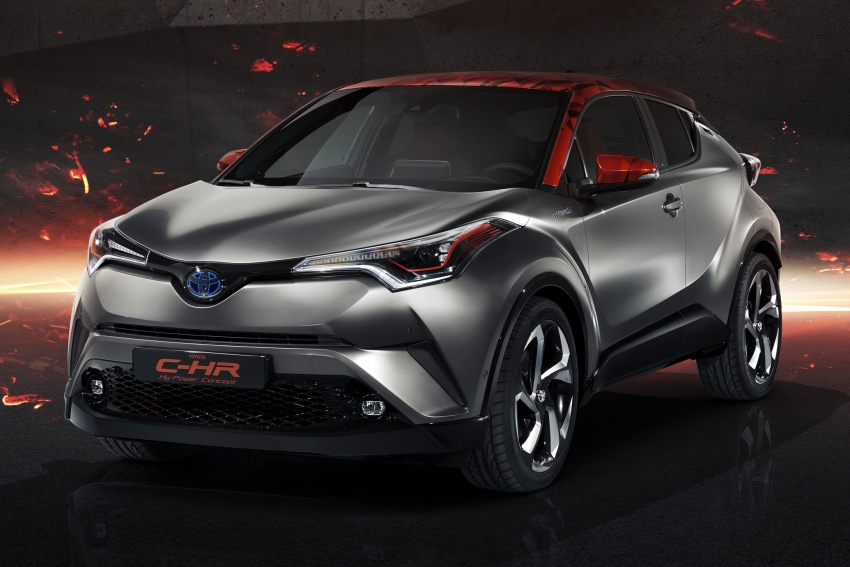 Toyota C-HR Hy-Power Concept previews hotter hybrid 709585
