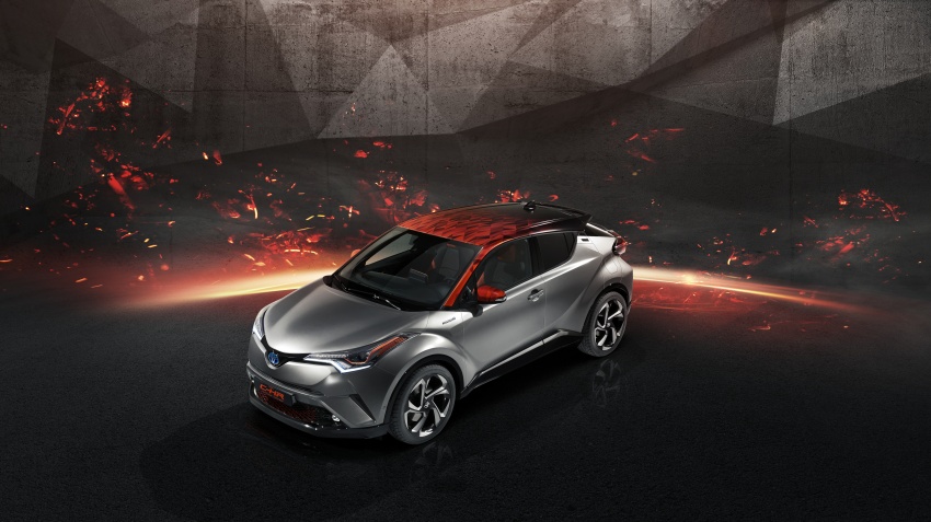 Toyota C-HR Hy-Power Concept previews hotter hybrid 709586
