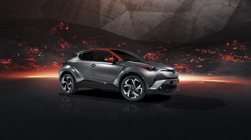 Toyota C-HR Hy-Power Concept previews hotter hybrid 709587