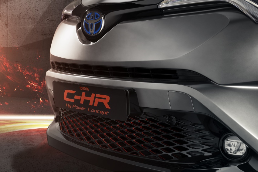 Toyota C-HR Hy-Power Concept previews hotter hybrid 709595