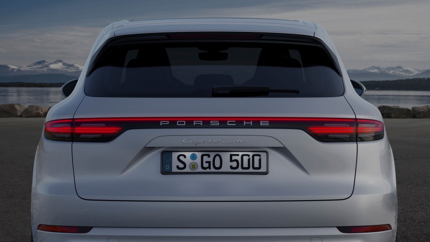 2018 Porsche Cayenne Turbo launched in Frankfurt 710035