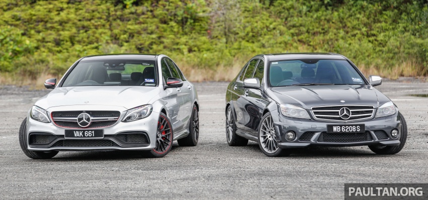 VIDEO: Mercedes-AMG C63 engine sound comparison – old W204 6.2L NA V8 vs new W205 4.0L twin-turbo V8 719232