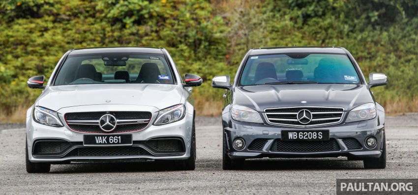 VIDEO: Mercedes-AMG C63 engine sound comparison – old W204 6.2L NA V8 vs new W205 4.0L twin-turbo V8 719221